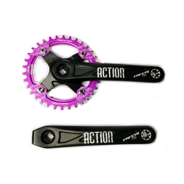 Single Speed Crank Set For Stunt Riding.