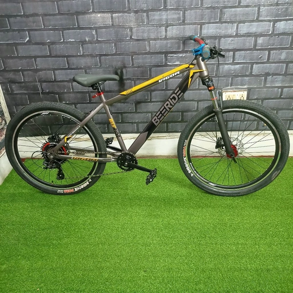 Custom Build Cycle With Steel Frame And Alloy Suspension And All MTB Bike Parts.