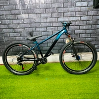 Custom Build Cycle With Steel Frame And Alloy Suspension And All MTB Bike Parts.