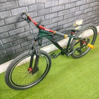 Custom Build Cycle With Alloy Steel Frame And Lockout Suspension And  Shimano 1/9 SPEED GROUP SET WITH SHIMANO DUAL Hydraulic Brake 