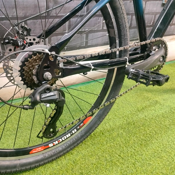 Custom Build Cycle With Steel Frame And Alloy Suspension And All MTB Bike Parts.