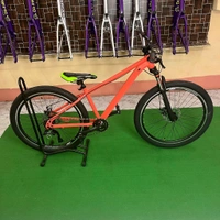 Custom Build MTB Stunt Bike Cycle 26" Alloy Steel Frame 14"Down Frame