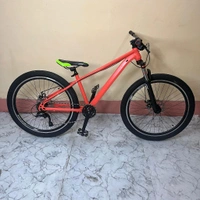 Custom Build MTB Stunt Bike Cycle 26" Alloy Steel Frame 14"Down Frame