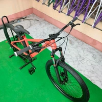 Custom Build MTB Stunt Bike Cycle 26" Alloy  Steel Frame 14"Down Frame With Hydraulic Brake Logan Indian Standard 