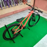 Custom Build MTB Stunt Bike Cycle 26" Alloy  Steel Frame 14"Down Frame With Hydraulic Brake Logan Indian Standard 