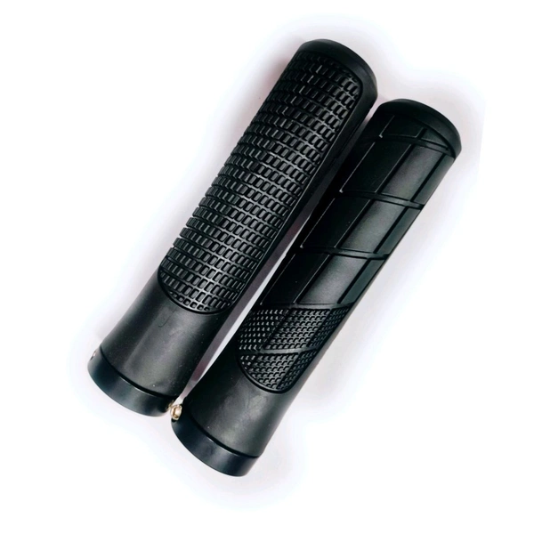 Lockon Grip For Cycle  Black Colour 