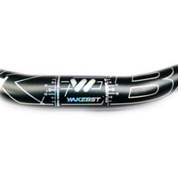 Wake MTB Handlebar, Aluminium Alloy 780mm Blue Black 