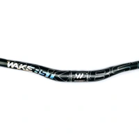 Wake MTB Handlebar, Aluminium Alloy 780mm Blue Black 