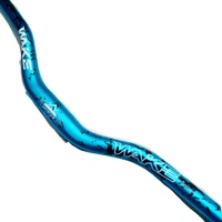 WAKE RISER Aluminum Alloy MTB Handlebar Mountain Bike Handle Bar Bicycle Cycling 780MM Anodized Handlebar