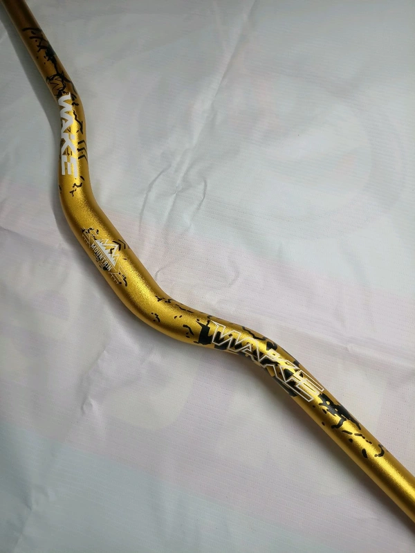 WAKE RISER Aluminum Alloy MTB Handlebar Mountain Bike Handle Bar Bicycle Cycling 780MM Anodized Handlebar