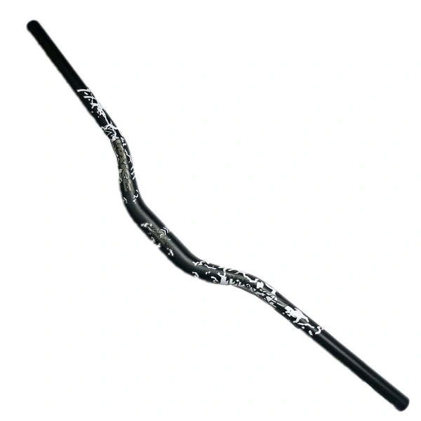 WAKE RISER Aluminum Alloy MTB Handlebar Mountain Bike Handle Bar Bicycle Cycling 780MM Anodized Handlebar