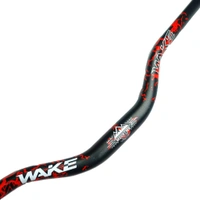 WAKE RISER Aluminum Alloy MTB Handlebar Mountain Bike Handle Bar Bicycle Cycling 780MM Anodized Handlebar