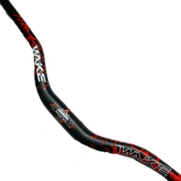 WAKE RISER Aluminum Alloy MTB Handlebar Mountain Bike Handle Bar Bicycle Cycling 780MM Anodized Handlebar