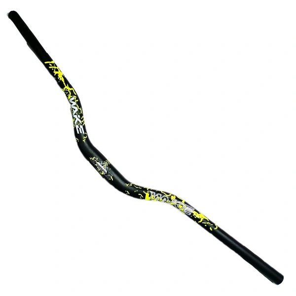 WAKE RISER Aluminum Alloy MTB Handlebar Mountain Bike Handle Bar Bicycle Cycling 780MM Anodized Handlebar