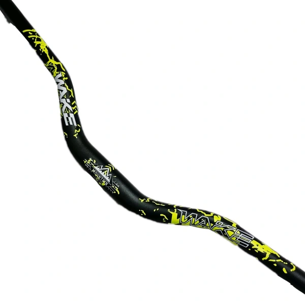 WAKE RISER Aluminum Alloy MTB Handlebar Mountain Bike Handle Bar Bicycle Cycling 780MM Anodized Handlebar