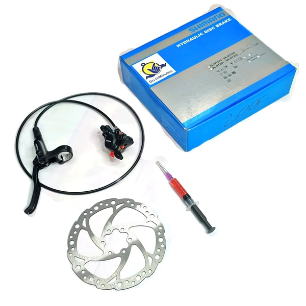 Shimano MT200 Hydraulic Disc Brake Front Only With Rotor 160mm And 5ml Needle Combo