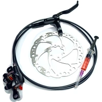 Shimano MT200 Rear Hydraulic Disc Brake With 5 ml Bleeding Oil And 230mm Long Bleeding Pipe With Rotor 160mm