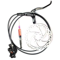 Shimano MT200 Rear Hydraulic Disc Brake With 5 ml Bleeding Oil And 230mm Long Bleeding Pipe With Rotor 160mm