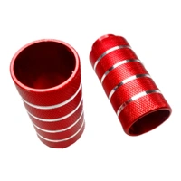 Alloy Stunt Foot Rest In Red Color ( Foot Pegs ) Red