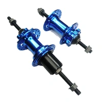 Hassan Pro Silver Cassette Hub 36H Pair With Quick Release