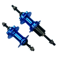 Hassan Pro Silver Cassette Hub 36H Pair With Quick Release