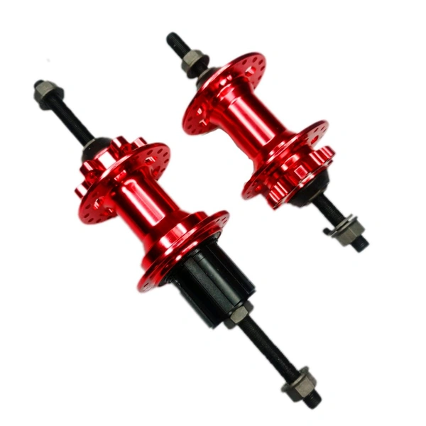 Hassan Pro Silver Cassette Hub 36H Pair With Quick Release