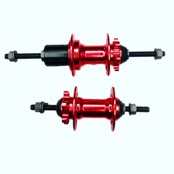Hassan Pro Silver Cassette Hub 36H Pair With Quick Release