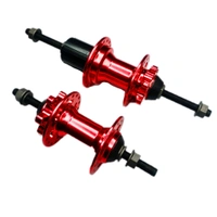 Hassan Pro Silver Cassette Hub 36H Pair With Quick Release