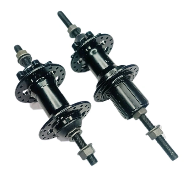 Hassan Pro Silver Cassette Hub 36H Pair With Quick Release