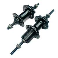 Hassan Pro Silver Cassette Hub 36H Pair With Quick Release