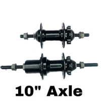 Hassan Pro Silver Cassette Hub 36H Pair With Quick Release