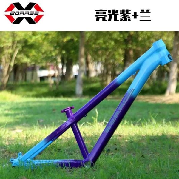 BOARSE Sun 6.0 26inch MTB Bike Frame Professional DJ BMX Frame Aluminum Alloy Baking Finish Colorful Frame