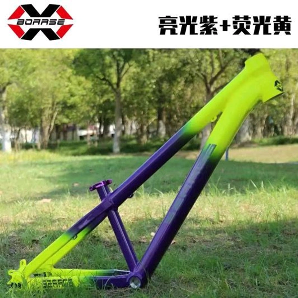 BOARSE Sun 6.0 26inch MTB Bike Frame Professional DJ BMX Frame Aluminum Alloy Baking Finish Colorful Frame