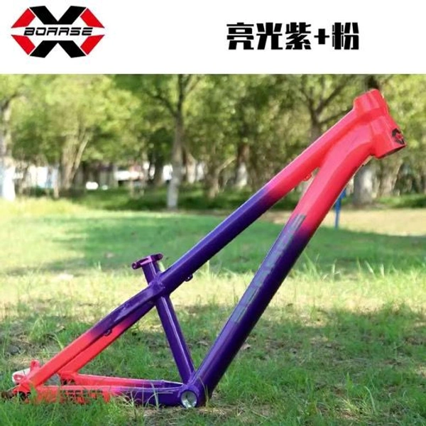 BOARSE Sun 6.0 26inch MTB Bike Frame Professional DJ BMX Frame Aluminum Alloy Baking Finish Colorful Frame