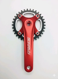 Sun Run Crank Set Red Color 