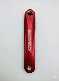 Sun Run Crank Set Red Color 