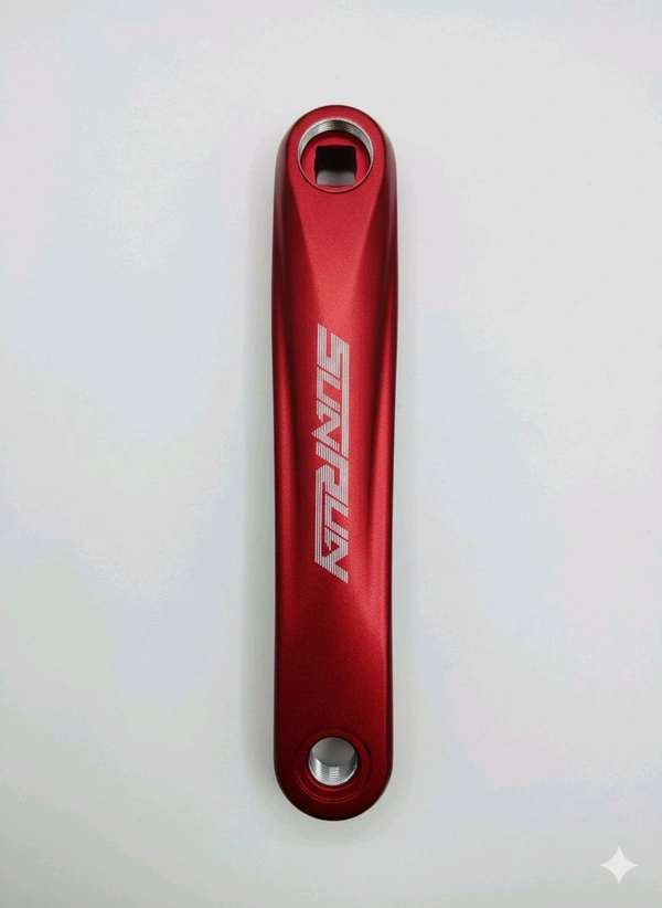 Sun Run Crank Set Red Color 