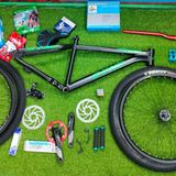 Custom Build Stunt Cycle With Alloy Suspension Dual Hydraulic Disc Brakes With All Stunt MTB Bikes parts.