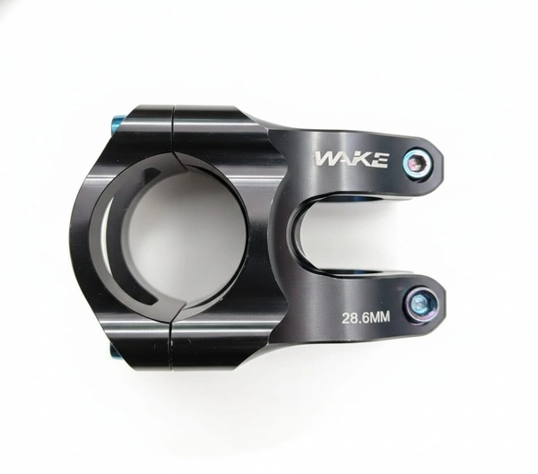 Wake 31.8MM Aluminum Alloy Cycling Bicycle Bike MTB Handlebar Stem High-Strength Handlebar Stem Fit for Most Mountain Bike Road Bike MTB BMX Track Bike Black And Sliver Combination