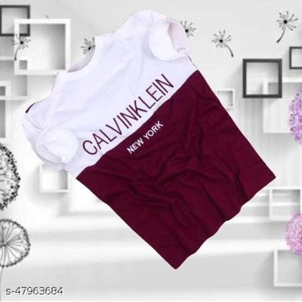 Calvin Klein Men Tshirts - M, L, XL, XXL, White-red