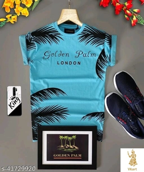 Big Wood Golden Palm - M, Blue