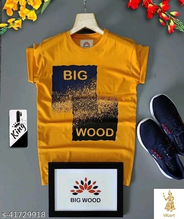 Big Wood Golden Palm - L, yellow