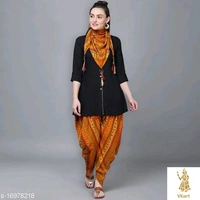 Charvi Women's kurta Sets - Red, Yellow, Black, Orange,, S, M, L, XL, XXL, 