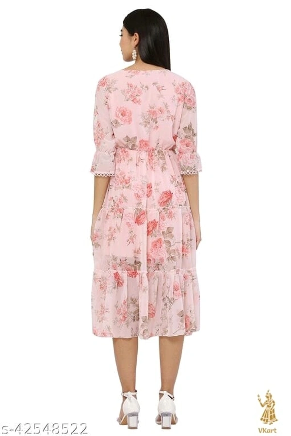 Retro Women's Dress - S, pink