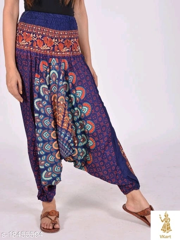 Harim Afgani Lowers Women's Harim Lowers/Trousers - Blue, 40