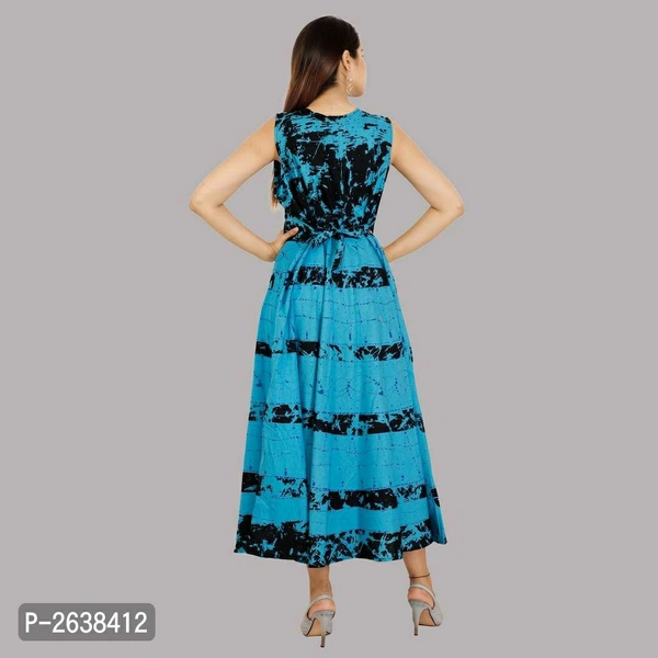 Multicoloured Cotton A-Line Printed Kurti - Turquoise, Within 7-9 business days., A-line, Cotton, Within 7 days of delivery. Full refund., FREE shipping, 2XL, Stitched