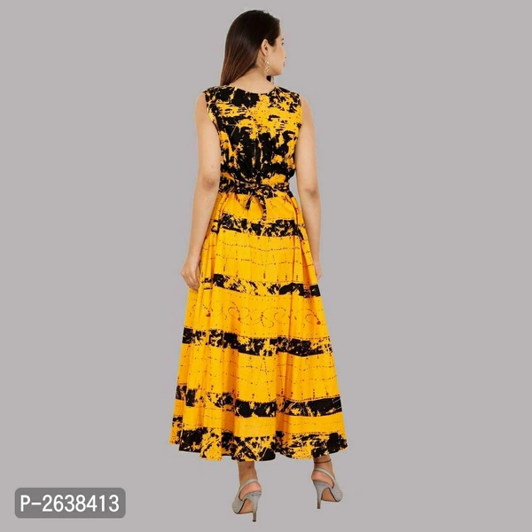 Cotton A-Line Printed Kurti - Yellow, Within 7-9 business days., A-Line, Cotton, Within 7 days of delivery. Full refund., Free shipping, 2XL, Stitched