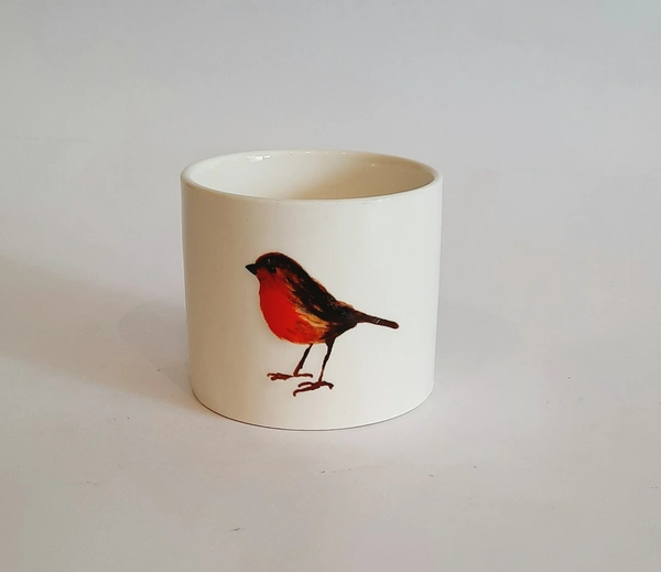 Bird Succulent Ceramic Planter - L * H :  2.75 * 3 inches