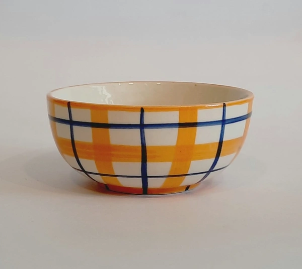 Handmade Small Ceramic Bowl  - D*H : 4.25*2 inches