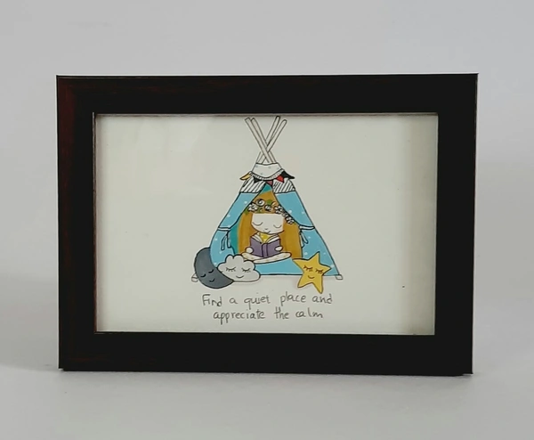 Hand Painted Photo Frame - 5*7 Inchez